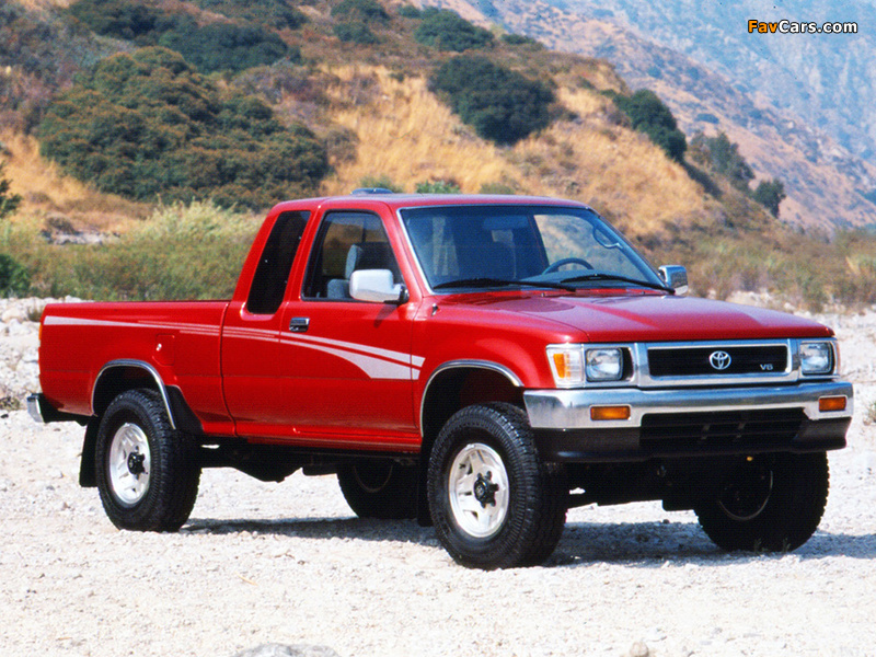 Toyota Truck Xtracab 4WD 1988–95 wallpapers (800 x 600)