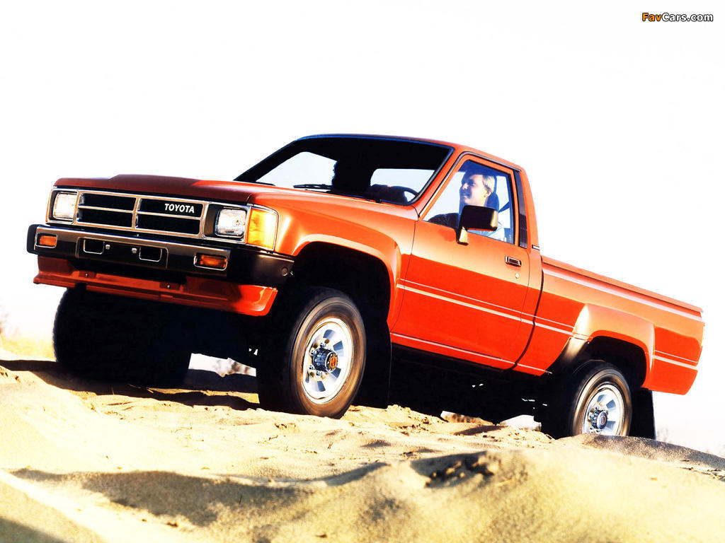 Toyota Truck Regular Cab 4WD 1986–88 wallpapers (1024 x 768)