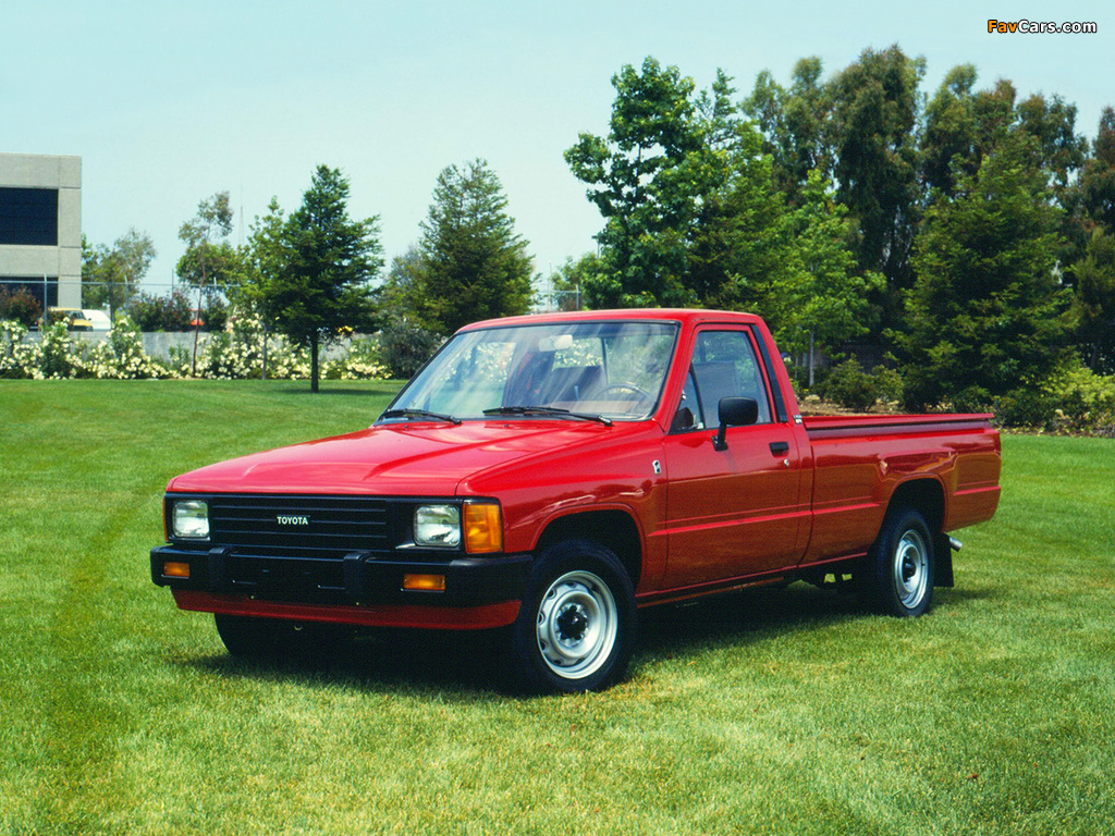 Toyota Truck Regular Cab 2WD 1986–88 wallpapers (1024 x 768)