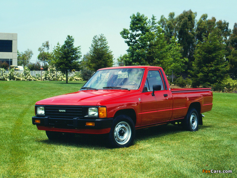 Toyota Truck Regular Cab 2WD 1986–88 wallpapers (800 x 600)