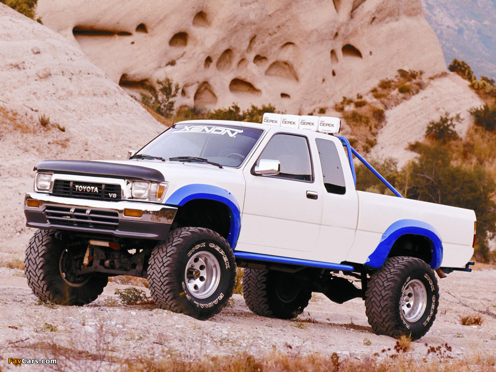 Xenon Toyota Truck Xtracab 4WD 1988–95 wallpapers (1024 x 768)