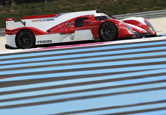 Pictures of Toyota TS030 Hybrid Test Car 2012