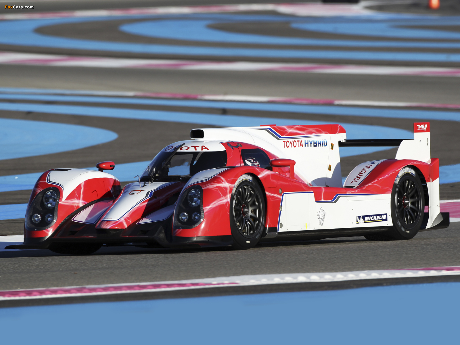 Pictures of Toyota TS030 Hybrid Test Car 2012 (1600 x 1200)