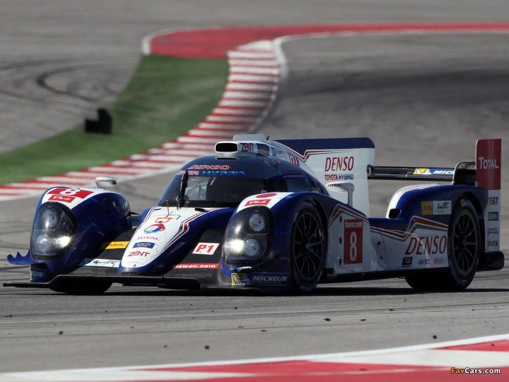 Pictures of Toyota TS030 Hybrid 2013 (1024 x 768)