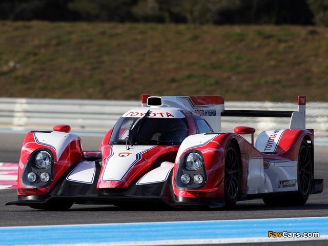 Toyota TS030 Hybrid Test Car 2012 pictures (640 x 480)
