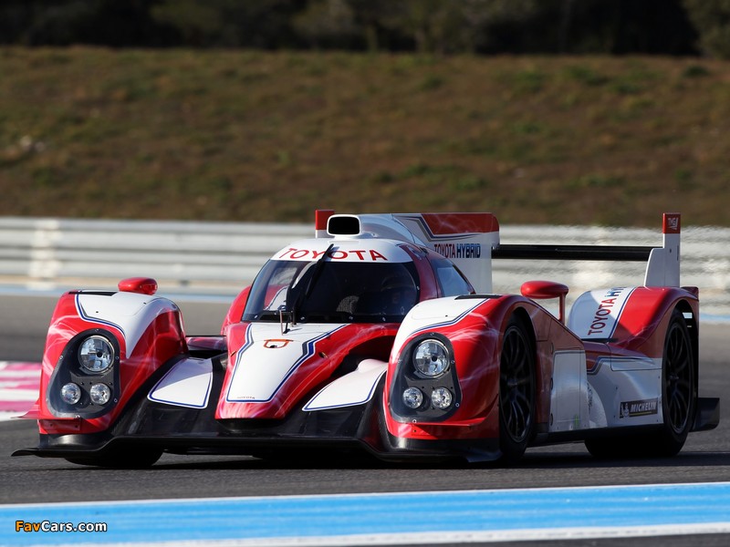 Toyota TS030 Hybrid Test Car 2012 pictures (800 x 600)