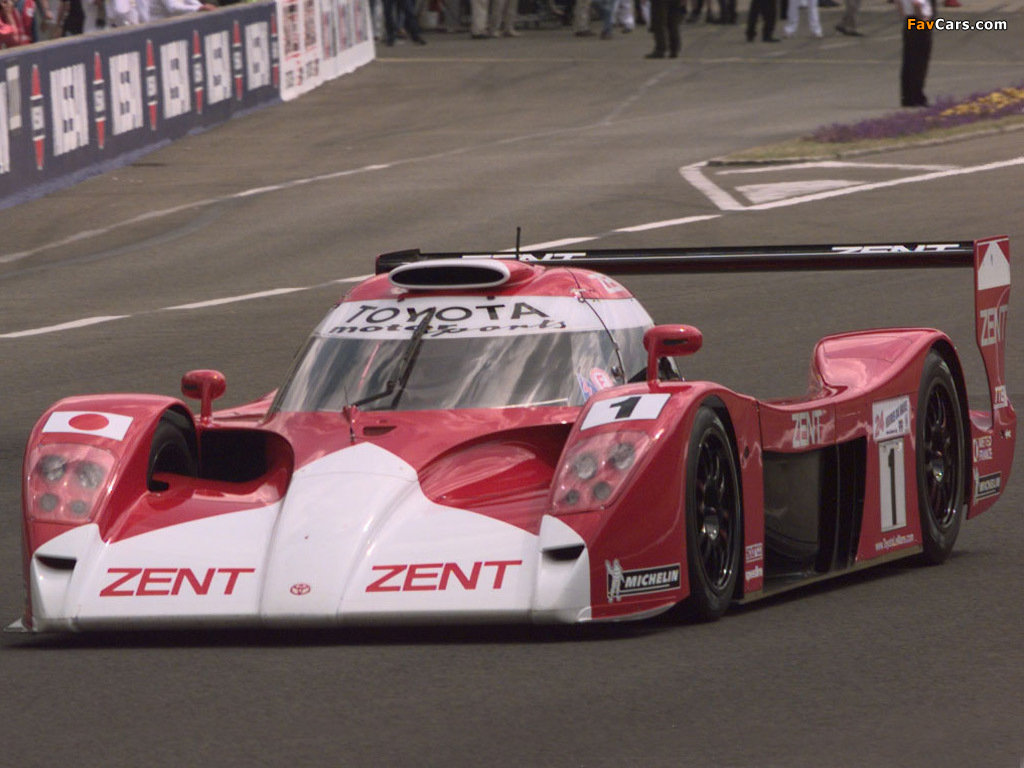 Toyota GT-One Race Version (TS020) 1998–99 wallpapers (1024 x 768)
