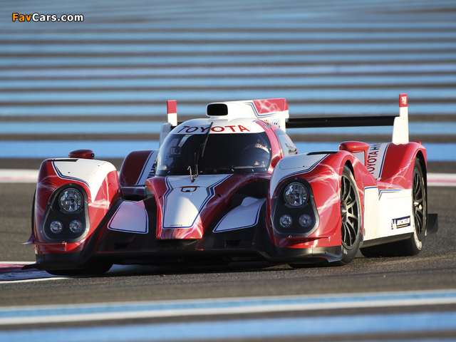 Toyota TS030 Hybrid Test Car 2012 wallpapers (640 x 480)