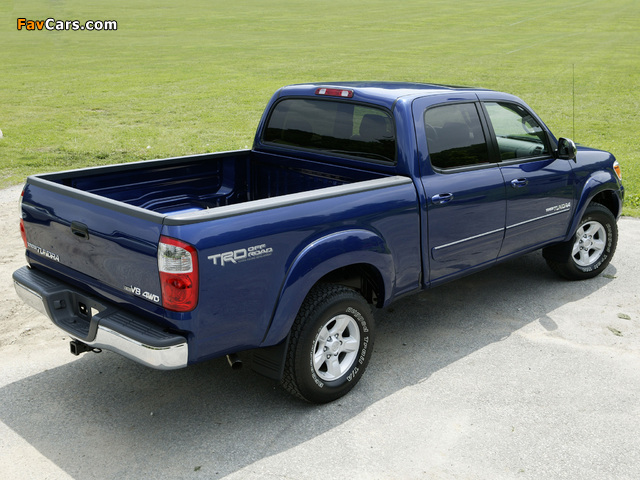 Images of TRD Toyota Tundra Double Cab Limited Off-Road Edition 2003–06 (640 x 480)