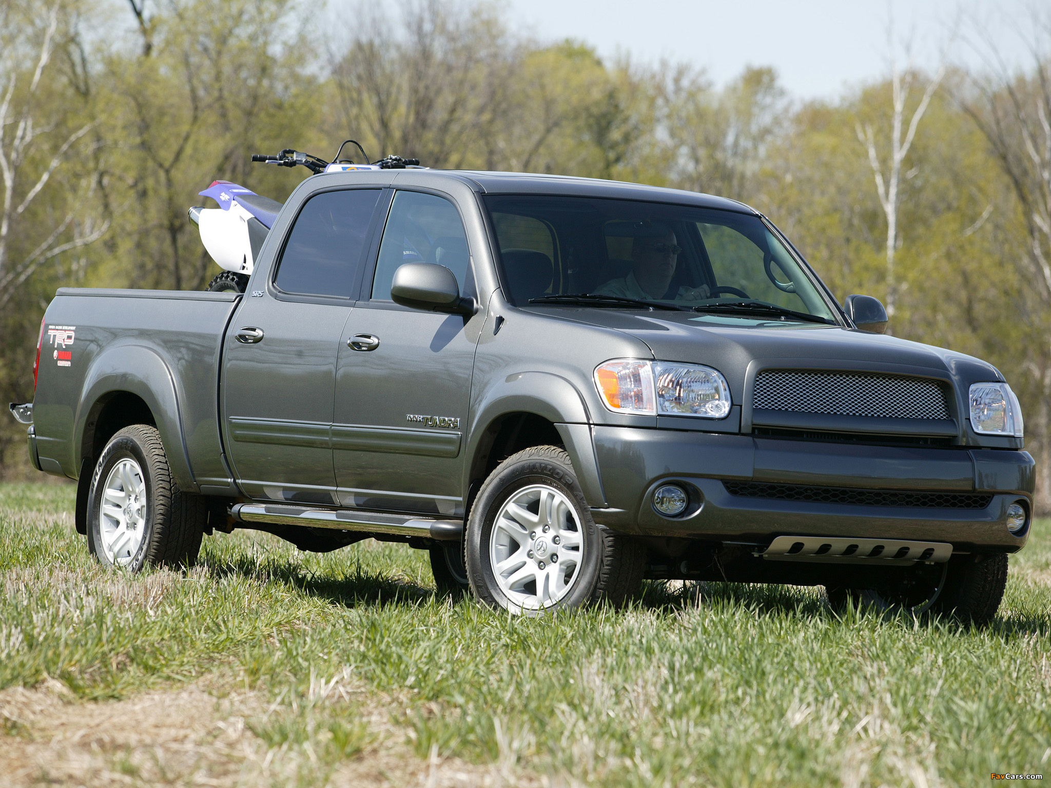 Images of TRD Toyota Tundra Double Cab SR5 Yamaha Edition 2003–06 (2048 x 1536)
