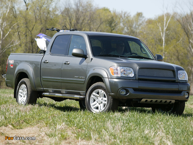 Images of TRD Toyota Tundra Double Cab SR5 Yamaha Edition 2003–06 (640 x 480)