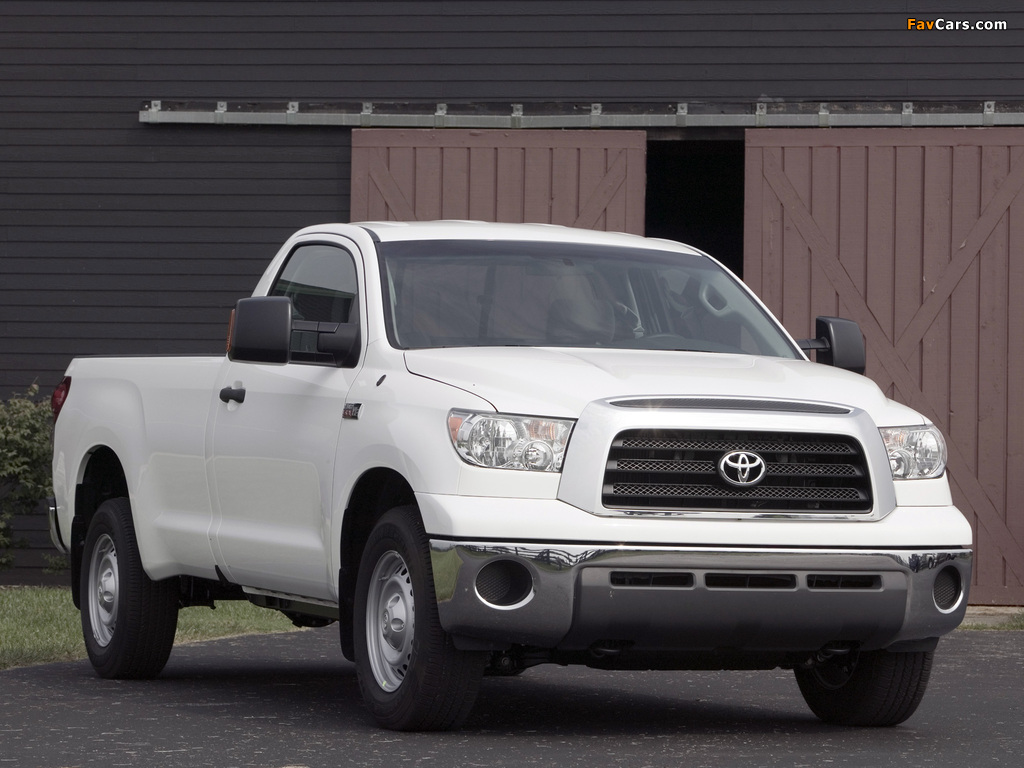 Images of Toyota Tundra Regular Cab 2007–09 (1024 x 768)