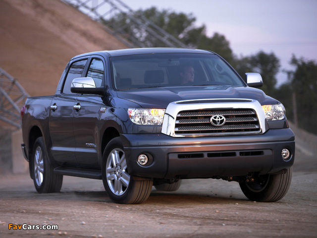 Images of Toyota Tundra CrewMax Limited 2007–09 (640 x 480)