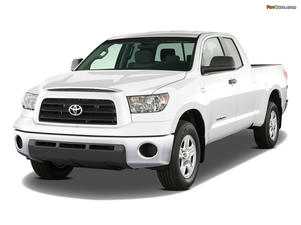 Images of Toyota Tundra Double Cab SR5 2007–09 (1024 x 768)