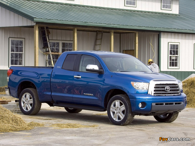 Images of Toyota Tundra Double Cab Limited 2007–09 (640 x 480)
