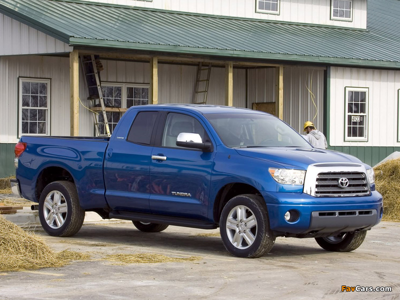 Images of Toyota Tundra Double Cab Limited 2007–09 (800 x 600)