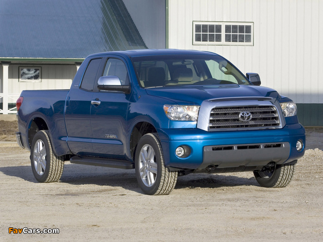 Images of Toyota Tundra Double Cab Limited 2007–09 (640 x 480)