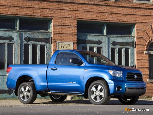 Images of Toyota Tundra Regular Cab Sport 2008 (640 x 480)