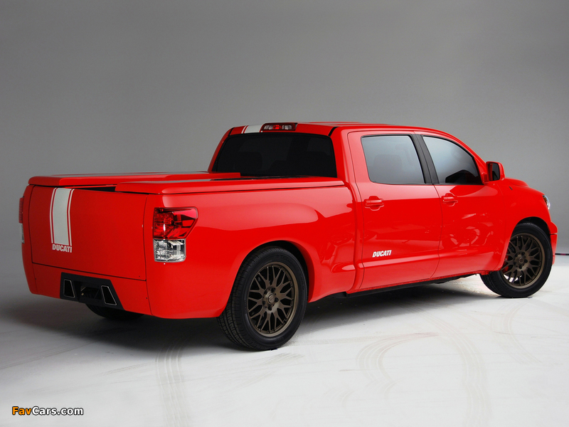 Images of Toyota Tundra Ducati Transporter Concept 2008 (800 x 600)