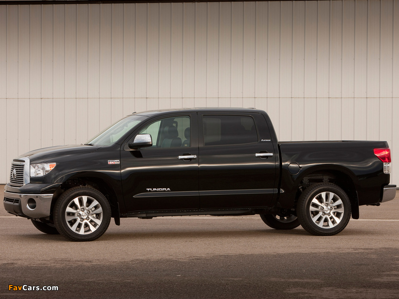 Images of Toyota Tundra CrewMax Platinum Package 2009–13 (800 x 600)