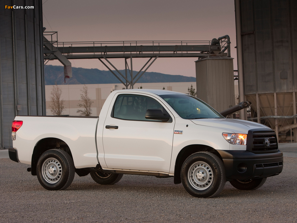 Images of Toyota Tundra Regular Cab Work Truck Package 2009–13 (1024 x 768)