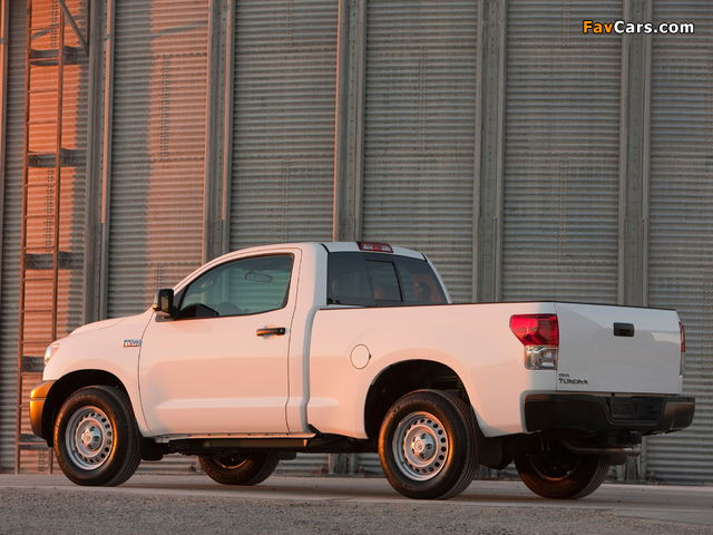 Images of Toyota Tundra Regular Cab Work Truck Package 2009–13 (640 x 480)