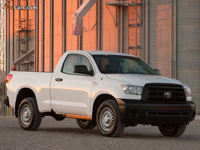 Images of Toyota Tundra Regular Cab Work Truck Package 2009–13 (640 x 480)