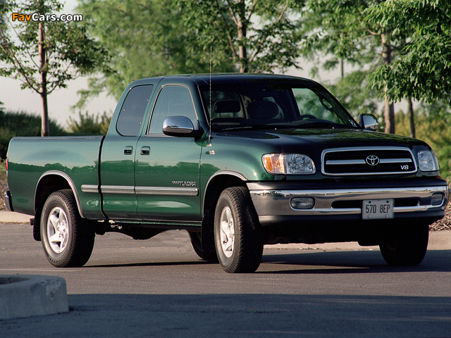 Photos of Toyota Tundra Access Cab SR5 1999–2002 (640 x 480)