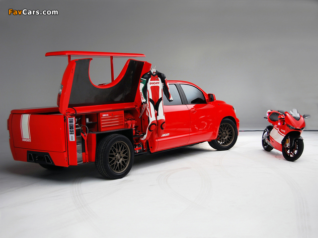 Photos of Toyota Tundra Ducati Transporter Concept 2008 (640 x 480)
