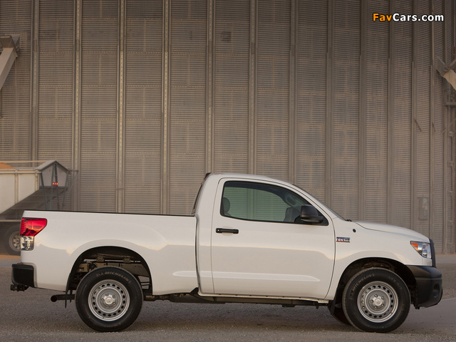 Photos of Toyota Tundra Regular Cab Work Truck Package 2009–13 (640 x 480)