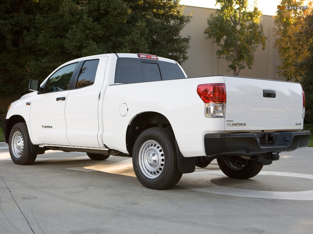 Photos of Toyota Tundra Double Cab Work Truck Package 2009–13 (1024 x 768)