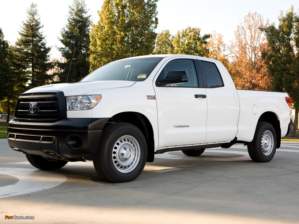 Photos of Toyota Tundra Double Cab Work Truck Package 2009–13 (1024 x 768)