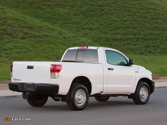Photos of Toyota Tundra Regular Cab Work Truck Package 2009–13 (640 x 480)