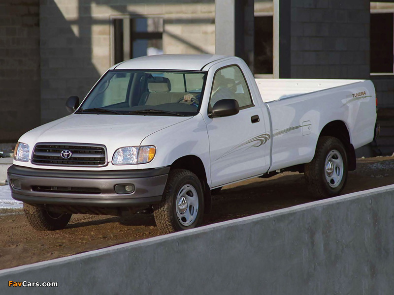Pictures of Toyota Tundra Regular Cab 1999–2002 (800 x 600)