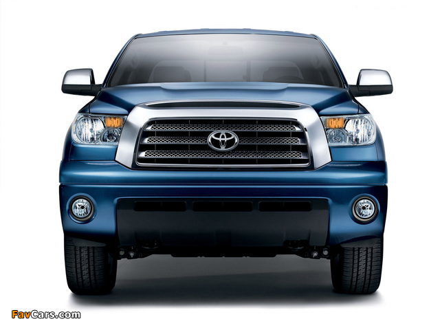 Pictures of Toyota Tundra Double Cab Limited 2007–09 (640 x 480)