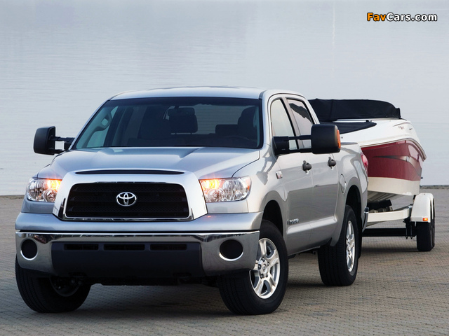 Pictures of Toyota Tundra CrewMax Limited 2007–09 (640 x 480)