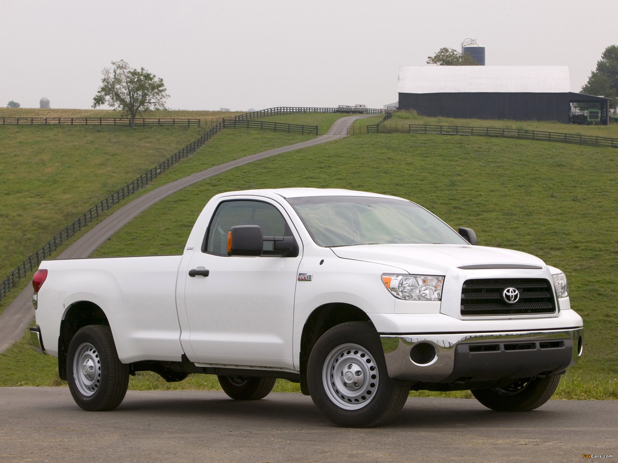 Pictures of Toyota Tundra Regular Cab 2007–09 (2048 x 1536)