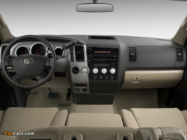 Pictures of Toyota Tundra Regular Cab 2007–09 (640 x 480)