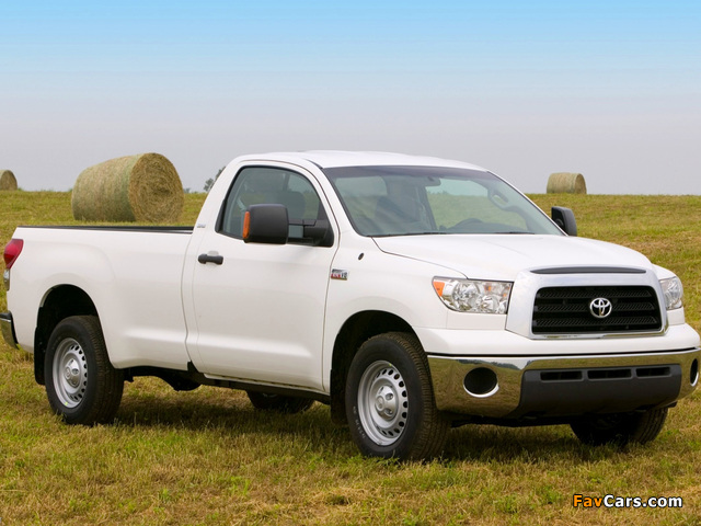 Pictures of Toyota Tundra Regular Cab 2007–09 (640 x 480)