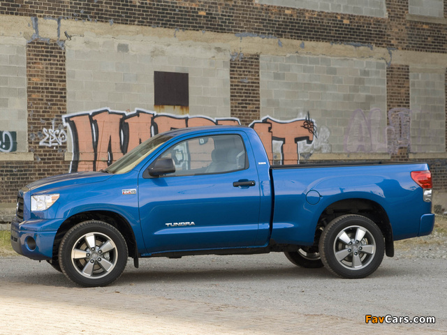 Pictures of Toyota Tundra Regular Cab Sport 2008 (640 x 480)