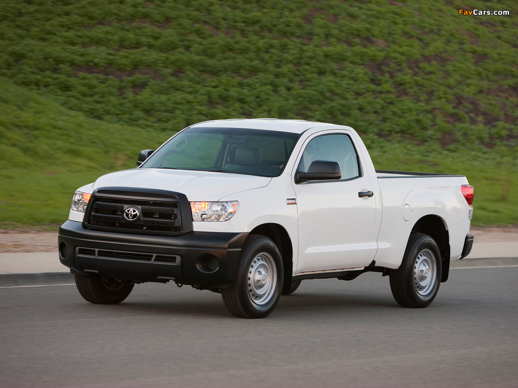 Pictures of Toyota Tundra Regular Cab Work Truck Package 2009–13 (1024 x 768)