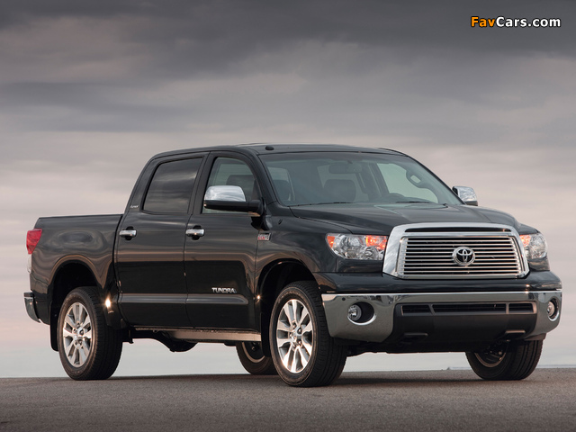 Pictures of Toyota Tundra CrewMax Platinum Package 2009–13 (640 x 480)
