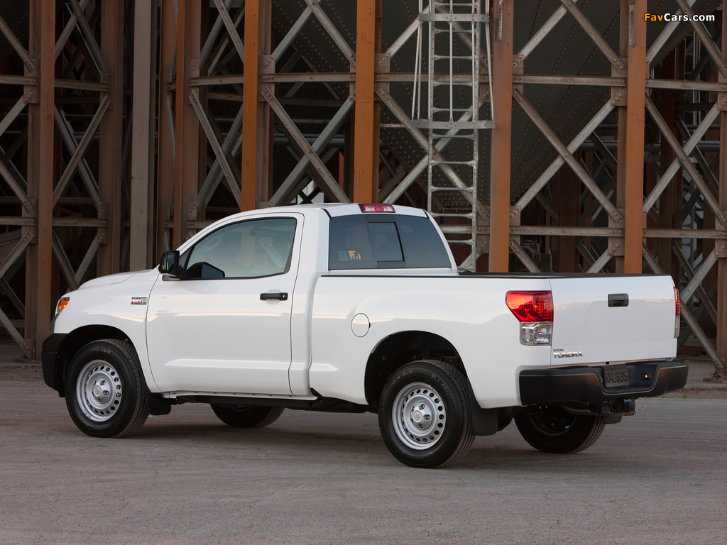 Pictures of Toyota Tundra Regular Cab Work Truck Package 2009–13 (1024 x 768)