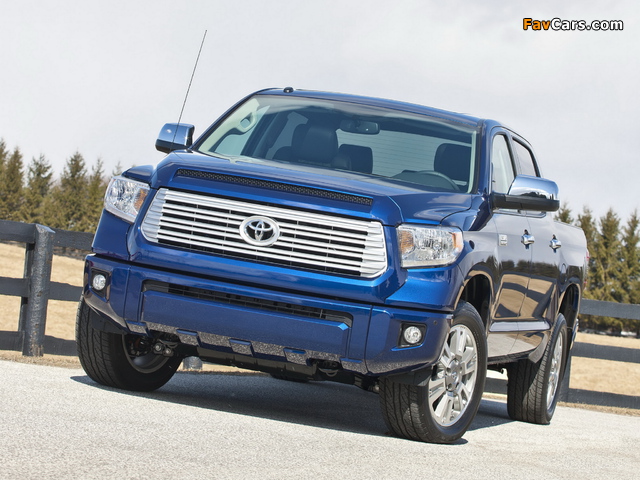 Pictures of Toyota Tundra CrewMax Platinum Package 2013 (640 x 480)