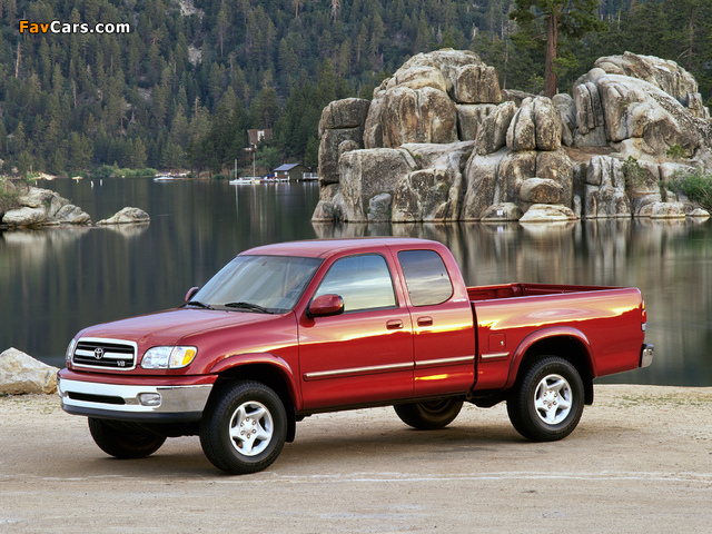 Toyota Tundra Access Cab Limited 1999–2002 wallpapers (640 x 480)