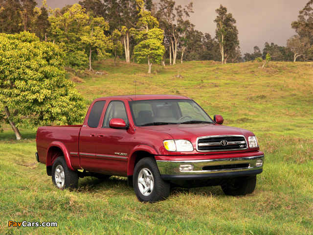 Toyota Tundra Access Cab Limited 1999–2002 wallpapers (640 x 480)