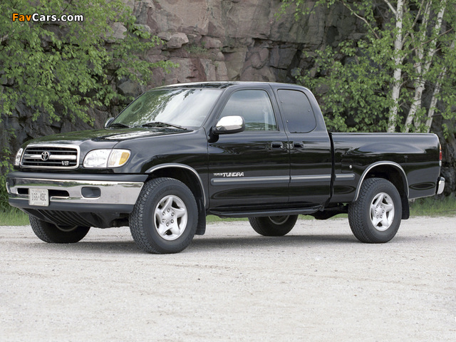 Toyota Tundra Access Cab SR5 1999–2002 wallpapers (640 x 480)