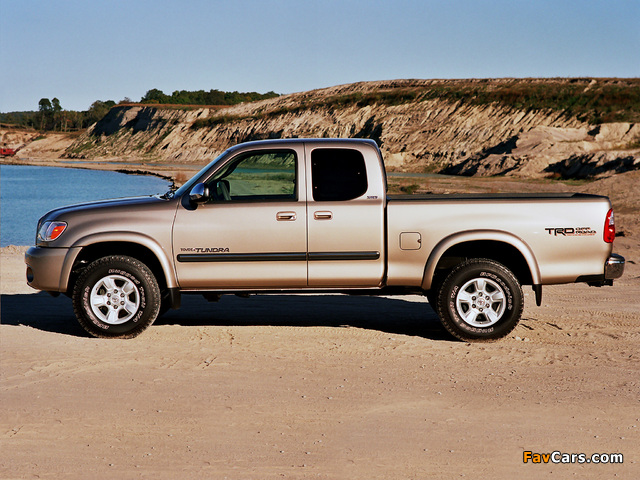 TRD Toyota Tundra Access Cab SR5 Off-Road Edition 2003–06 images (640 x 480)
