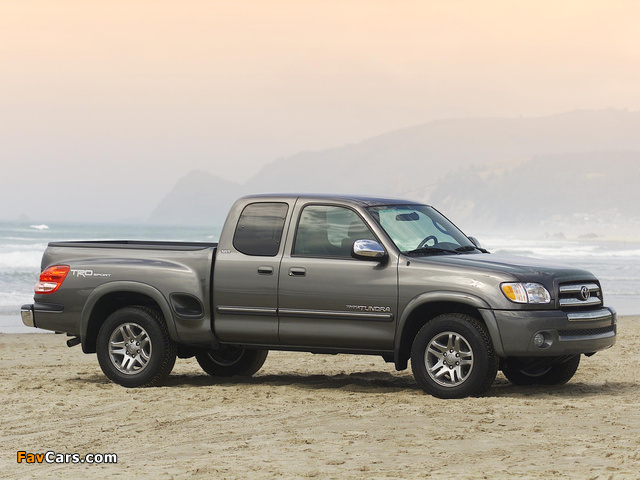 TRD Toyota Tundra Stepside SR5 Sport Edition 2003–06 photos (640 x 480)