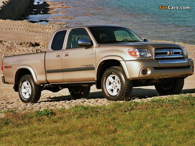 TRD Toyota Tundra Access Cab SR5 Off-Road Edition 2003–06 photos (640 x 480)